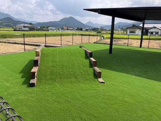 40mm Pile Height High Density Multicolor Synthetic Leisure Grass for Backyards and Gardens