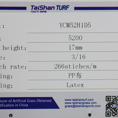 ताइशान टिकाऊ पीपी घुंघराले घास 12mm13mm15mm 17mm इनडोर आउटडोर बच्चों के खेल के मैदान घास गोल्फ लगाना ग्रीन मल्टीस्पोर्ट घास