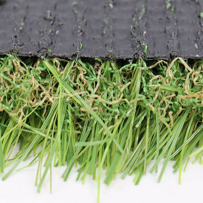 उच्च जल पारगम्यता फिफा और एफआईएच दोहरी प्रमाणन और प्रति मीटर 160 सिलाई के साथ लैंडस्केप कृत्रिम घास